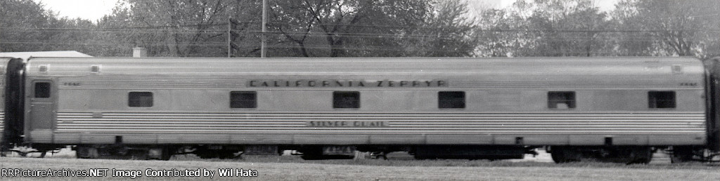 CB&Q 6-5 Sleeper 451 "Silver Quail"